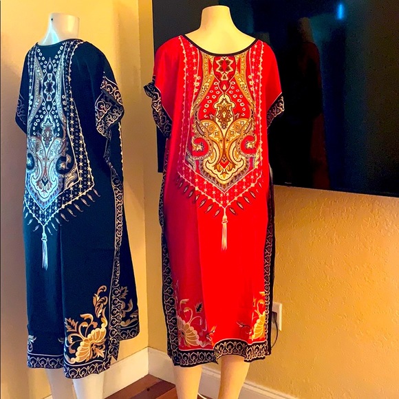 Long Dashiki Caftan | African Print | Boho… - Picture 6 of 7